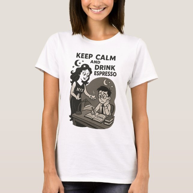 Nyx (goddess of deceit) T-Shirt (Front)