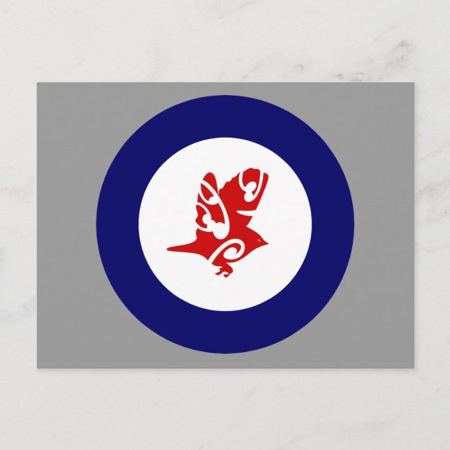 NZ bird Silvereye TAHUHOU post card (Front)