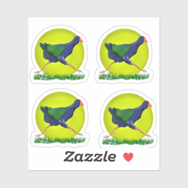 NZ BIRD Takahe (Sheet)