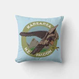 NZ falcon Karearea Cushion
