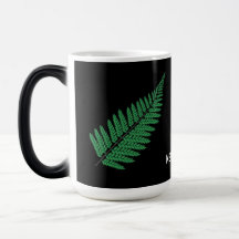NZ Fern Morphing Mug