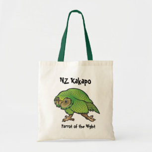 NZ Kakapo Tote Bag