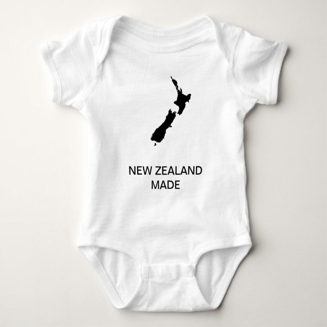 NZ MADE BABY BODYSUIT (Front)
