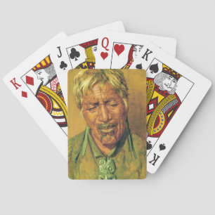 NZ Maori Leader Chieftain Historic Art Playing Cards