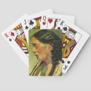 NZ Maori Leader Chieftainess Art Playing Cards