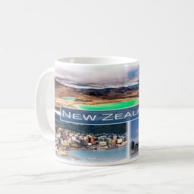 NZ New Zealand - Coffee Mug (Front Left)