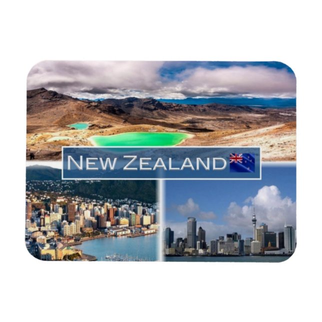 NZ New Zealand - Magnet (Horizontal)