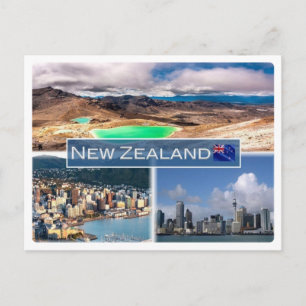NZ New Zealand - Postcard
