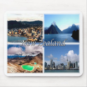 NZ New Zealand - Wellington - Mouse Mat