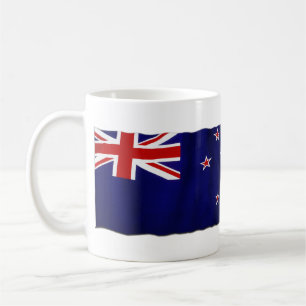 NZ Patriotic Flag of New Zealand for Kiwis Coffee Mug