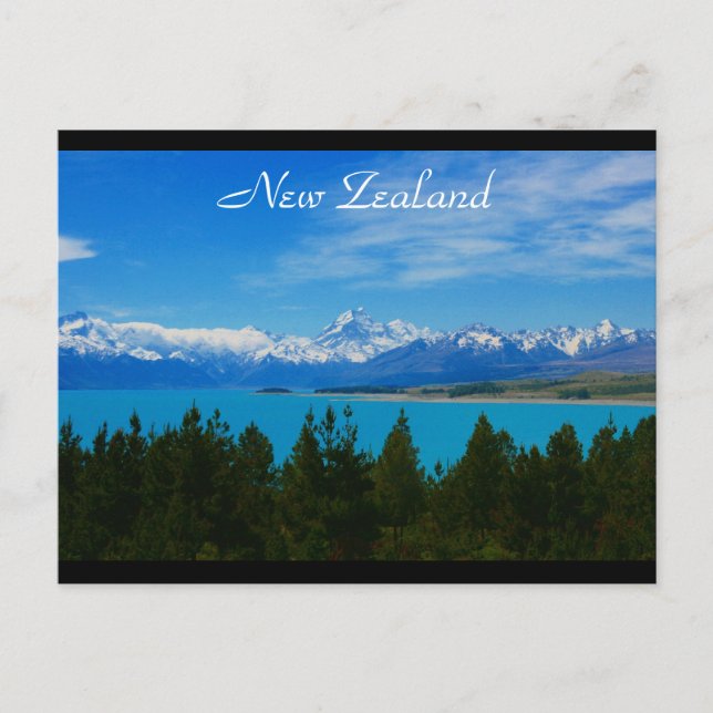 nz southern alps postcard (Front)