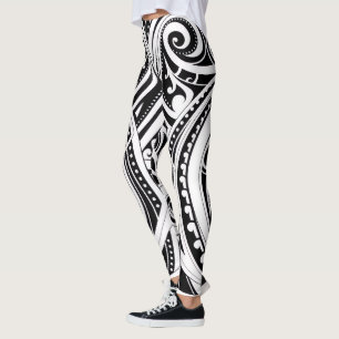 NZKULTURE trainer leggings unique Māori design
