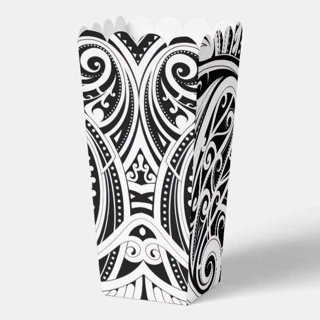 NZKULTURE unique Māori design  Favour Box (Front)