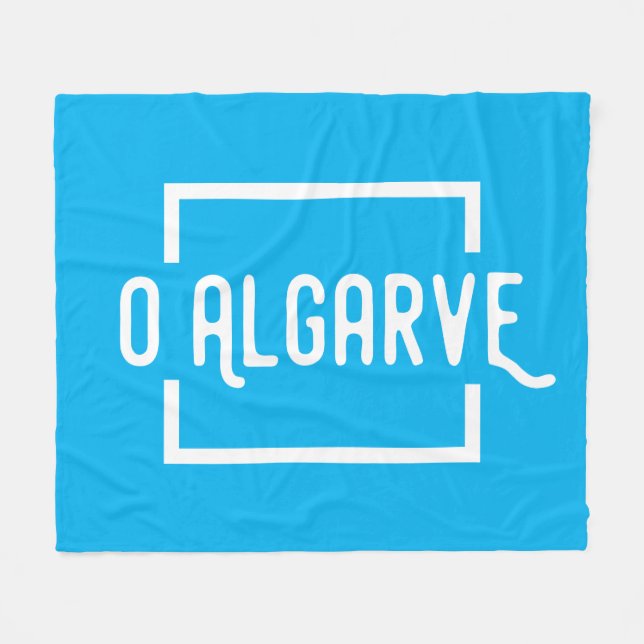O Algarve Fleece Blanket (Front (Horizontal))