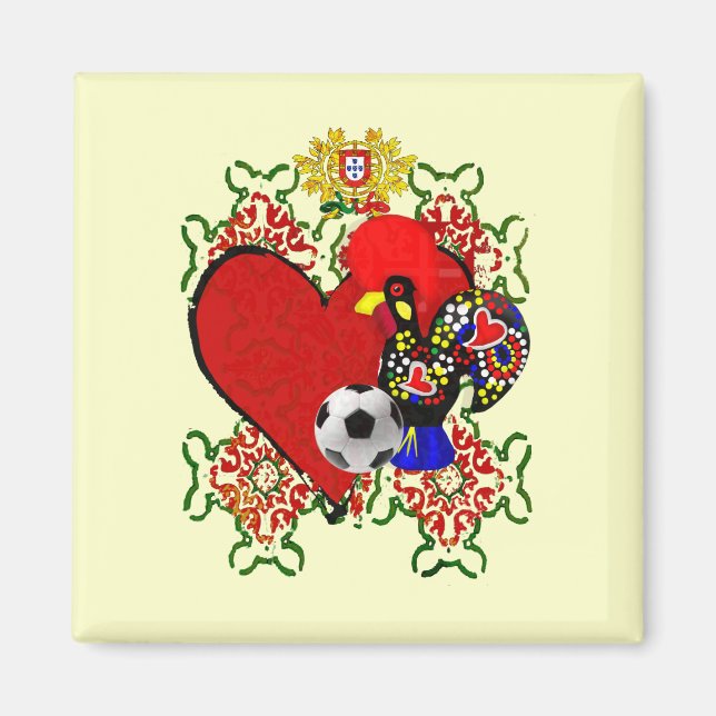 O Amor A Portugal - Selecção das Quinas Magnet (Front)