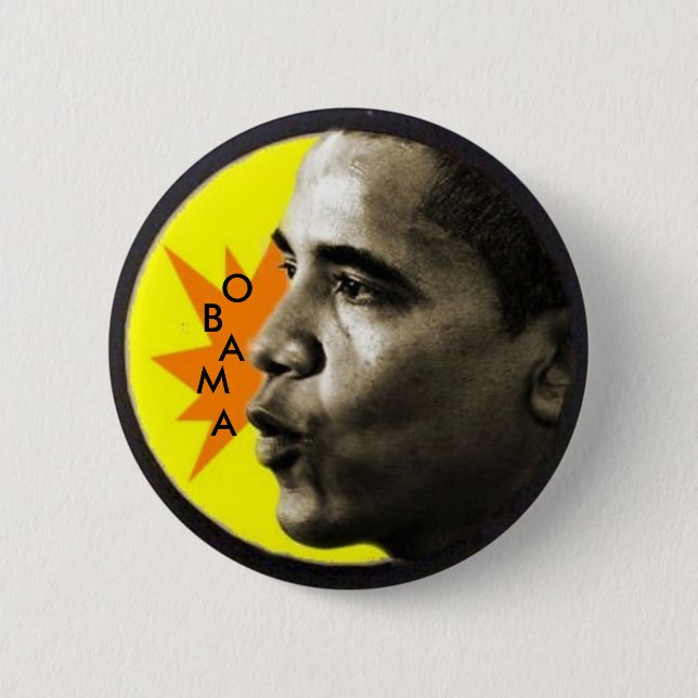 O.B.A.M.A. Button (Front)
