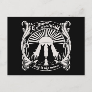 O Brave New World Postcard