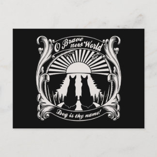 O Brave New World Postcard