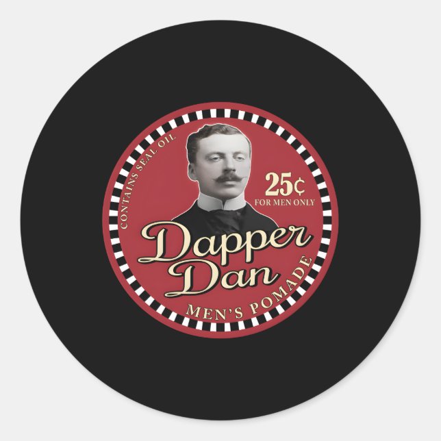 O Brother Dapper Dan Movie Classic Round Sticker (Front)