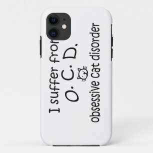 O.C.D. Obsessive Cat Disorder iPhone 11 Case