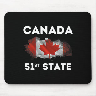 O Canada 51st State Funny Trump Canada Meme Shirt Mouse Mat