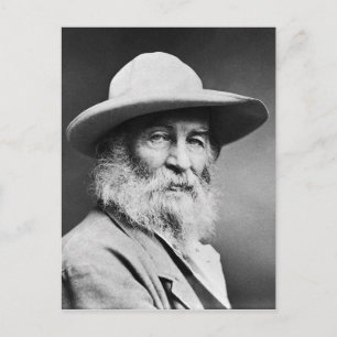 O CAPTAIN! my Captain! Walt Whitman Postcard