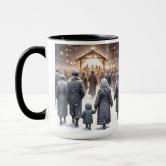 O Come All Ye Faithful Christmas Coffee Mug