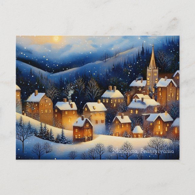 O Come, All Ye Faithful  Postcard (Front)