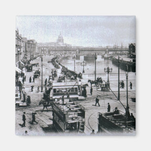O' Connell Bridge and the River Liffey, Dublin Magnet