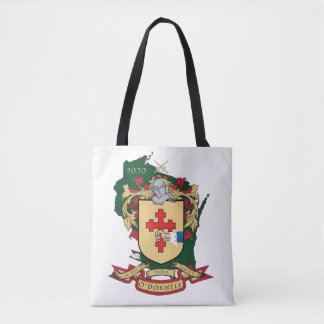 O"Donnell Family Crest_Wisconsin Tote Green