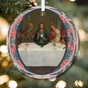 O Emmanuel Renaissance Christian Art Jesse Tree Metal Tree Decoration