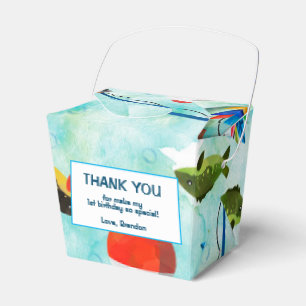 O-fish-ally gone fishing little fisherman birthday favour box
