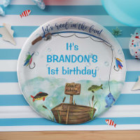 O-fish-ally gone fishing themed birthday party