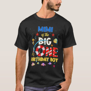 O Fish Ally One Birthday Mimi Of The Birthday Boy T-Shirt