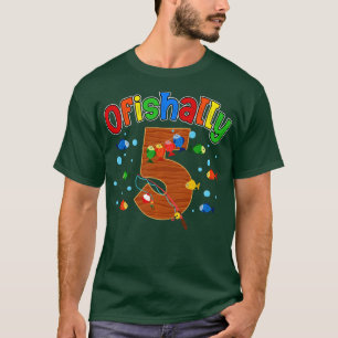 O Fish Ally One Birthday Outfit 5 Year Old Little T-Shirt
