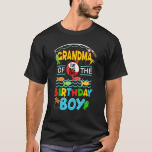 O Fish Ally One Birthday Outfit Grandma Of The Bir T-Shirt
