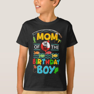 O Fish Ally One Birthday Outfit Mum Of The Birthda T-Shirt