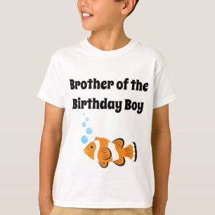 O-Fish-ally One Birthday Party Brother T-Shirt