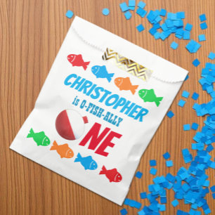 O-Fish-Ally One Fishing 1st Birthday Favour Bags