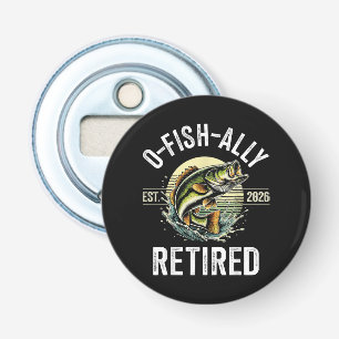 O-Fish-Ally Retired 2026 Fisherman Fishing Bottle Opener