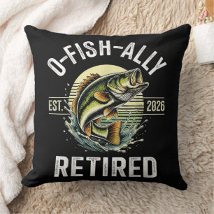 O-Fish-Ally Retired 2026 Fisherman Fishing Cushion