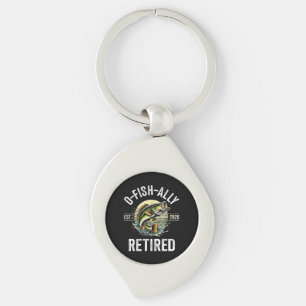 O-Fish-Ally Retired 2026 Fisherman Fishing Key Ring