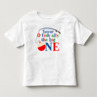 O-fish-ally the big one first birthday tshirt