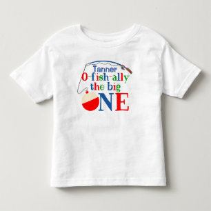 O-fish-ally the big one first birthday tshirt