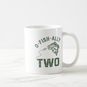 O-fish-ally Two Birthday Decorations 2nd Birthday Coffee Mug