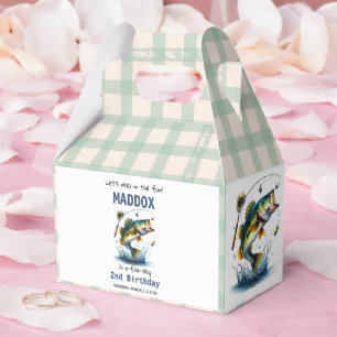 O-Fish-Ally Two Fishing 2nd Birthday Favour Box