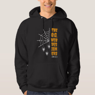 O.G. WEB DESIGNERS Spider Christian Halloween Hoodie