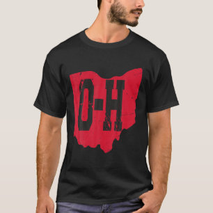 O-H Couples Matching Ohio Sports Football Funny Fu T-Shirt