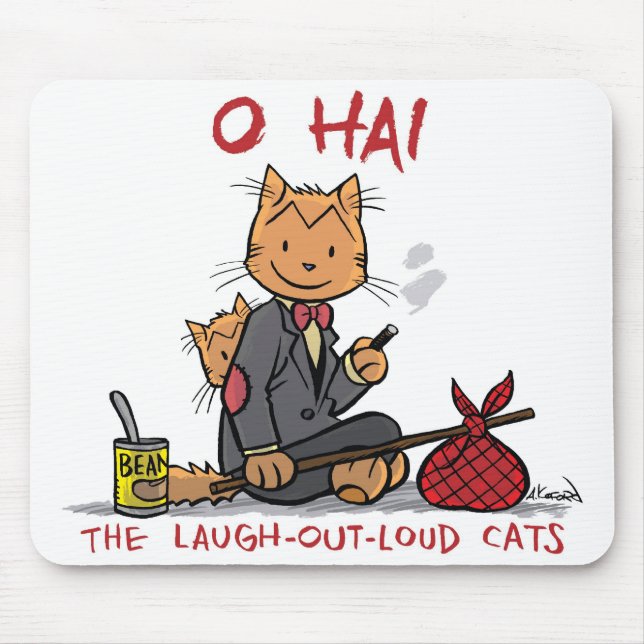 O Hai Mouse Mat (Front)