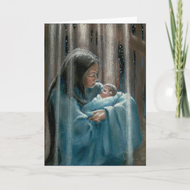 O' Holy Light Holiday Card (Front)